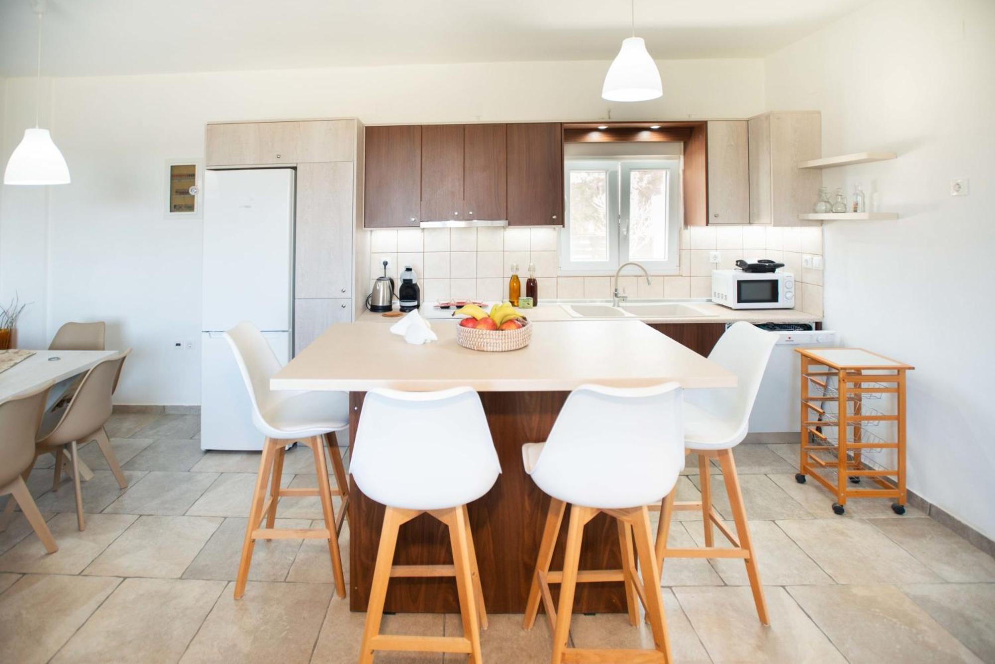 Afrathias Beachhouse - Cretan Hideaway Kalamaki  Luaran gambar