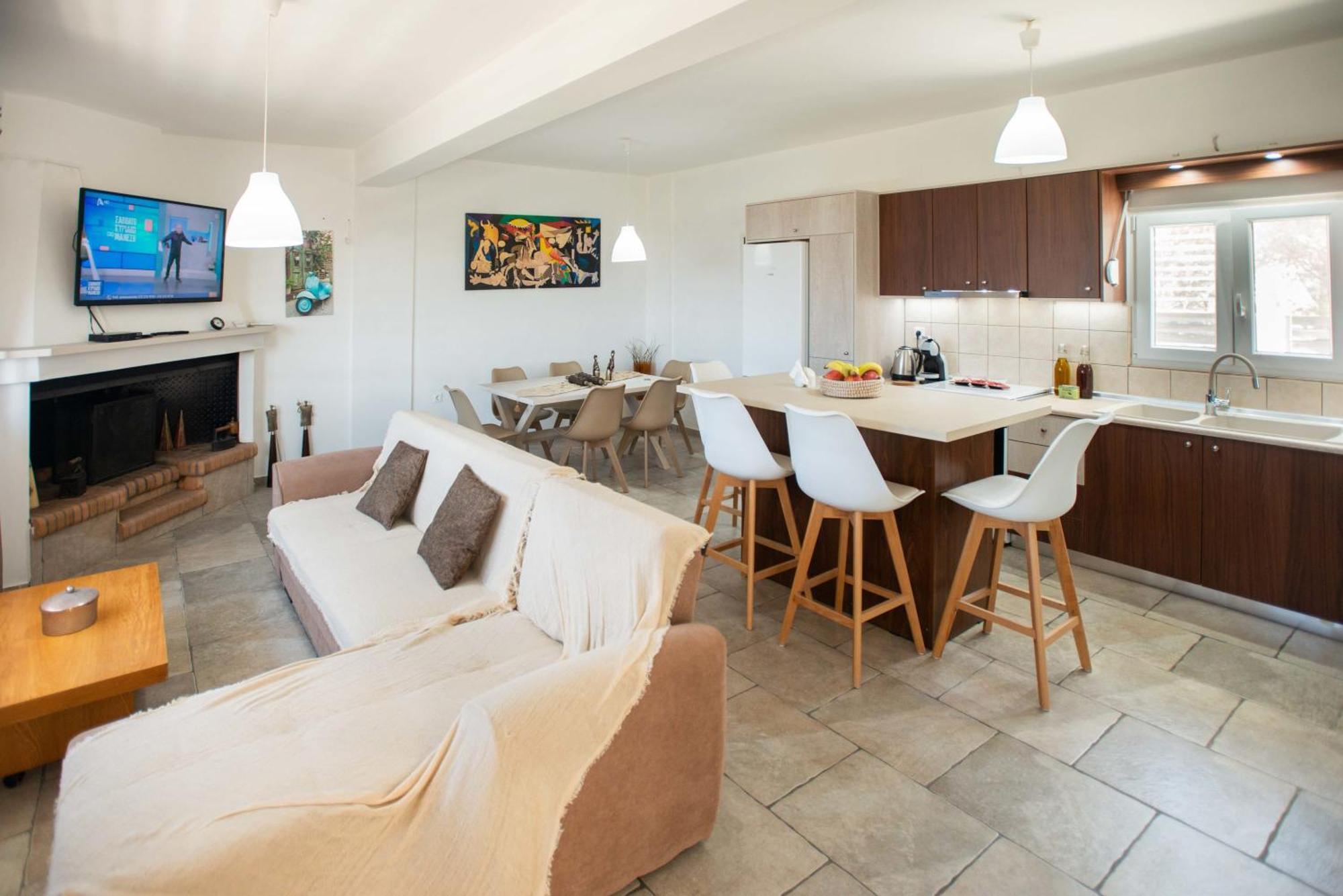 Afrathias Beachhouse - Cretan Hideaway Kalamaki  Luaran gambar